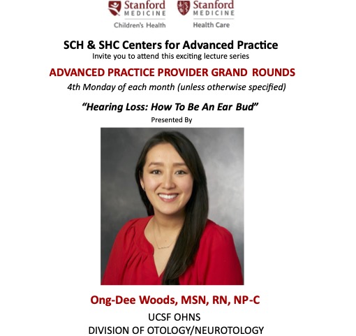 APP Grand Rounds October 2024 - Hearing Loss: How to be an ear bud Banner